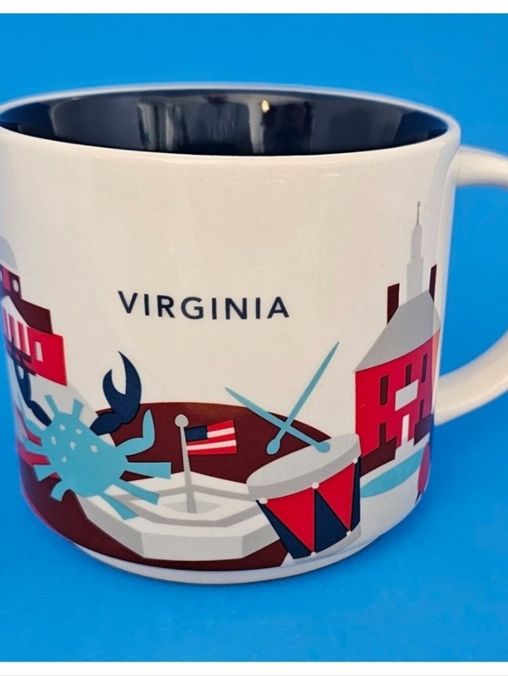 NWT Starbucks Virginia You Are Here Collwction Mug 2015